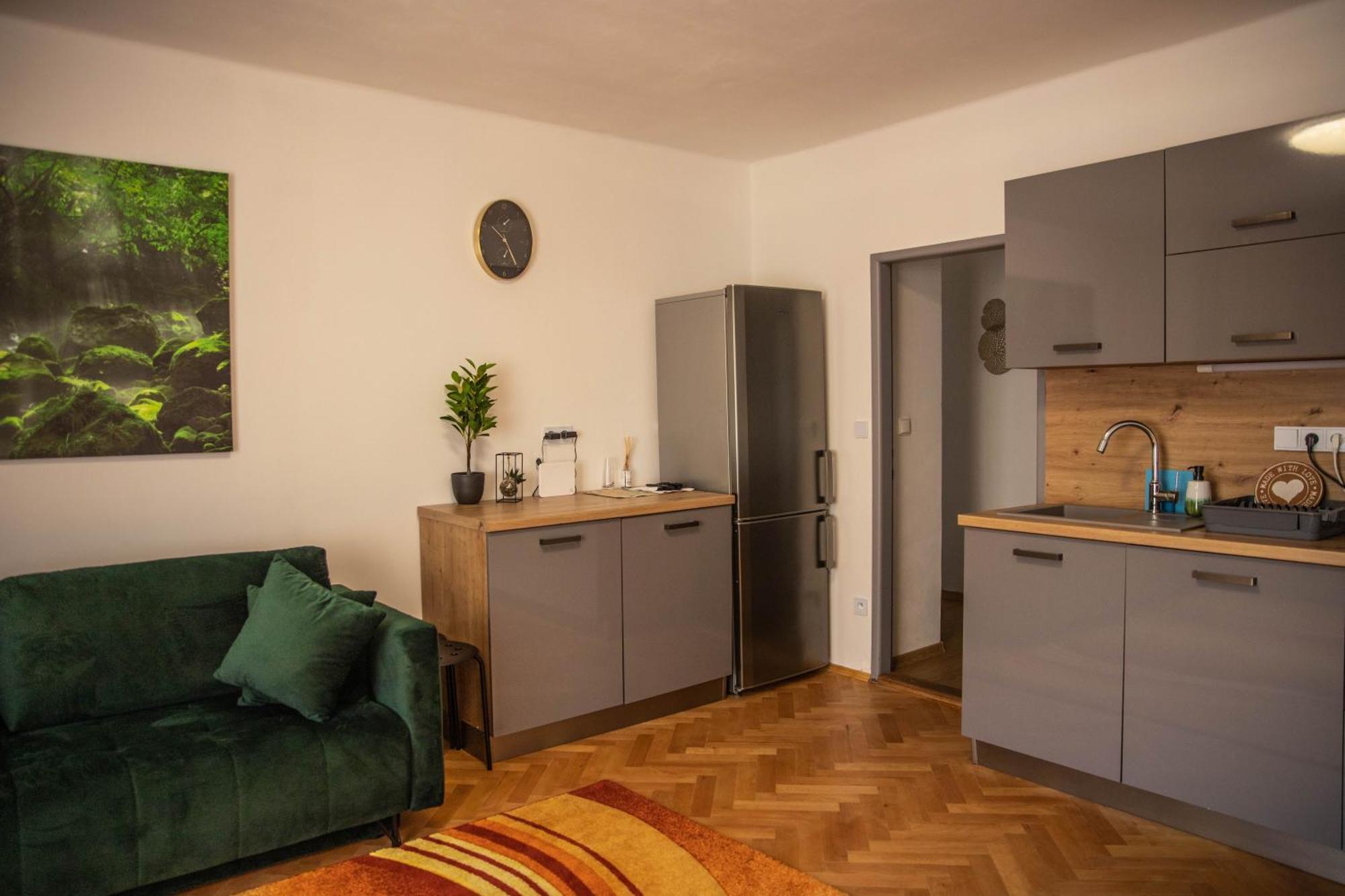 Prostorny Byt V Centru U Reky, 2 Loznice, Balkon Hradec Králové Esterno foto